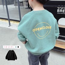 Boy clothes spring and autumn children loose coat childrens warm base shirt childrens clothing boys Korean New