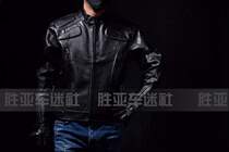 Winter PU racing clothes warm autumn and winter motorcycle clothes fall-proof leather sports car clothes motorcycle jacket waterproof and windproof