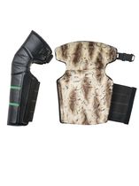Cycling warm artifact knee sheath extended winter windproof thickening inner wear non-slip leg guard long tube size