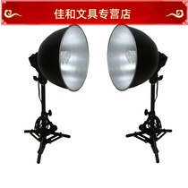 Camera set Wide mouth lampshade Single lamp head small lamp holder A set of two sets of foam packaging