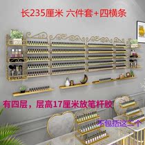  Nail art shelf Wall nail polish shelf Store display rack Net red wall wall shelf ins