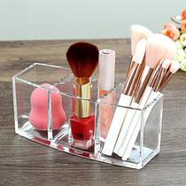 Factory Outlet Transparent Makeup Brush Holder Eyebrow Pen Comb Finishing Box Brush Holder Desktop Storage Box Chalk Holder