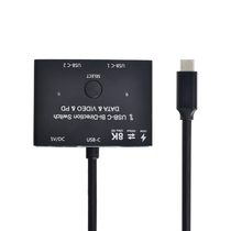 NGFF USB3 1 USB-C splitter Type-C one-two HD 8K computer data charging splitter