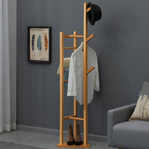 Hanger Floor-to-ceiling bedroom coat rack Clothes rack Simple net red household storage bag rack