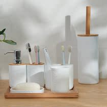 Household Bathroom Supply Washing Tools Bamboo Soap Dish Soa