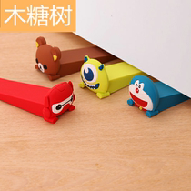 Cartoon creative baby safety door card Silicone door stopper Childrens anti-pinch hand door stopper door stopper door stopper 2pcs