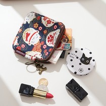 Zero wallet female mini coin bag student wallet Japanese and Korean ins less retro small ultra-thin cute storage bag