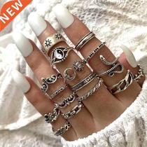 16Pcs 2022 Fashion rend Style Temperament Jewelry Personalit