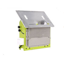 Dust-free defining a sawing machine lifting double blade mu gong zhuang xiu table saw multi-function letters saw precision saw