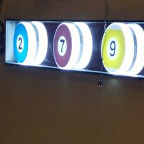 Table Ball Personality Billiard lamp pendant light LED Furnishing Special Creative Private Digital Astri lamp Custom Decorative Number