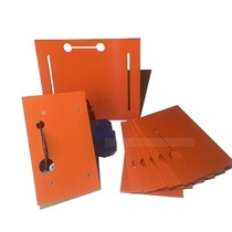 Woodworking cutting machine base plate modification positioning base adjustment special sawing stone machine Portable stainless steel ruler portable saw