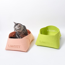Wool felt cat dog cat chuang dian zi deep sleep ying duan mei duan small dogs warm winter Four Seasons General