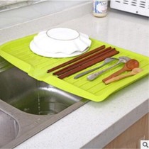 Kitchen water tray creative kitchen drain tray rectangular dish drain rack fruit vegetable drain tray