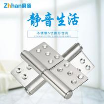 Stainless steel thickened flag-shaped hinge 5-inch channel fireproof door can be detached and flag-shaped hinge welded by hinge