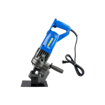 Electro-hydraulic punching machine Portable small portable channel steel angle iron puncher copper aluminum plate angle steel opening machine
