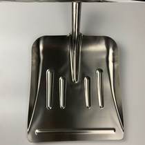 Stainless steel large square shovel extra large and wide steel shovel pig cattle and chicken breeding flat head dung shovel shovel manure artifact
