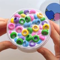 90pcs Slime Sponge Rings Slime Charms Supplies For Butter Fl