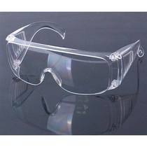 Transparent eye protection wind-proof sand flat light PC anti-impact anti-splash labor protection glasses Net Red Mirror (3-10)