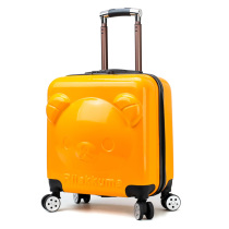 20 inch childrens trolley case customized 18 inch luggage boarding password box baby roller skates storage bag trolley case
