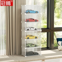 Car plush toy storage display shelf beauty salon product display cabinet hand cabinet model display case transparent
