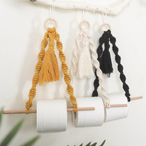Nordic Wind Simple Wooden Toilet Paper The Paper Rack Pure