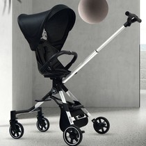 yuriaby high landscape skaters debater can lie in a foldable light two-way stroller for a baby stroller baby