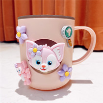 Girl Cartoon Brush Tooth Cup Cup Cup Cup Cup Cup Cup Cup Creative Tooth cylinder