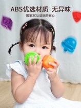Rainbow Sesele toys baby education early education 0-1 years old 2 fine movement training baby Rubiks Cube 3 six 8 months