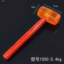 Hammer fitness hammer wooden handlebar massage mahogany hammer wood hammer rubber rubber rubber hammer Meridian hammer health Mallet