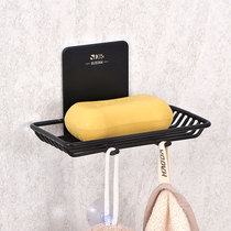 304 stainless steel soap holder non-perforated household wall without water