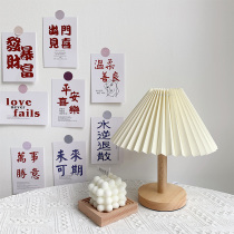 Photo Props Card Creative Abstract Port Wind Retro Red Blue Photography Decoration Props Swing Piece Background Paper Small Stickers Rich and Safe Water Converse Retreat begging for financial and creative cards