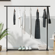 Clothes rack floor-to-ceiling bedroom household clothes drying rod folding indoor clothes rack simple balcony cold clothes rack bold