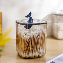 Modern minimalist transparent storage tank hem Nordic Sugar jars Desktop Creativity Containing Jar Cute Little Candy Jar