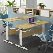 Sanliter standing computer desk electric liftable Workbench home desktop desk smart health office