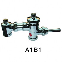 1 inch osmanthus brand A1B1 full copper horizontal handle stool Flushing Valve squatting toilet public toilet Internet cafe Flushing Valve