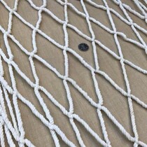 Building safety net horizontal net big eye bottom construction net construction site Nylon anti-falling protective net white cotton rope net