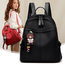 French Special Cabinet ITCFASHONK 100 Hitch Oxford Cloth Double Shoulder Bag Fashion Student School Bag Casual Travel Backpack
