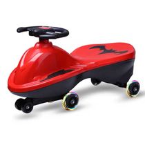 (Factory straight hair) Howawa good doll childrens torsion car universal wheel mute flash wheel balance car slip car