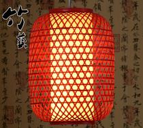 Handmade bamboo lampshade lantern chandelier Chinese antique palace lantern hotel Tea House Inn ancient town lamps