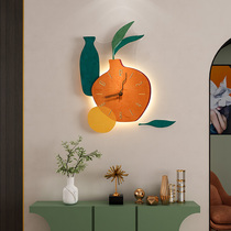 Modern simple personality fashion clock wall clock living room home clock hanging wall Nordic light luxury creative atmosphere Wall watch