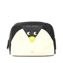 ANYAHINDMARCH black letter logo print fun animal accessories ladies cosmetic bag