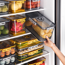 Kitchen refrigerator storage box drawer type fruit egg dumpling box refrigerator special multi-layer food crisper