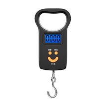 Portable small weight non-stop household 50kg weighing portable electronic scale portable hand-held hanging