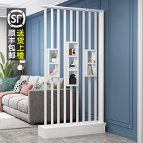 Screen partition shelf Simple modern living room Office net red home New Chinese decorative wall Entrance cabinet