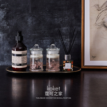 Koket can model room bathroom set European soft bathroom set set scented candle ornaments