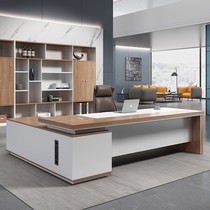 Desk boss desk office furniture President big class desk simple modern manager supervisor desk and chair combination