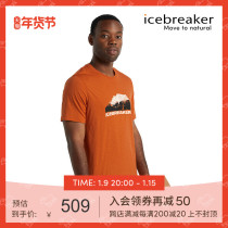 icebreaker 100% merino wool men Tech Lite II short sleeve T-shirt Merino