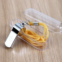 Metal Whistles High Volume Referee Coaching Traffic Match Whistle Fire Basketball Football Iron Whistle Outdoor Courthouse Whistle