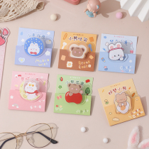 Cute girl heart file clip book clip fixed clip Handbook clip small clip long tail clip office stationery ticket clip