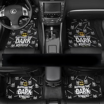 Cartoon car mat Four Seasons universal car single pedal mat suede waterproof carpet non-slip wear-resistant easy cleaning